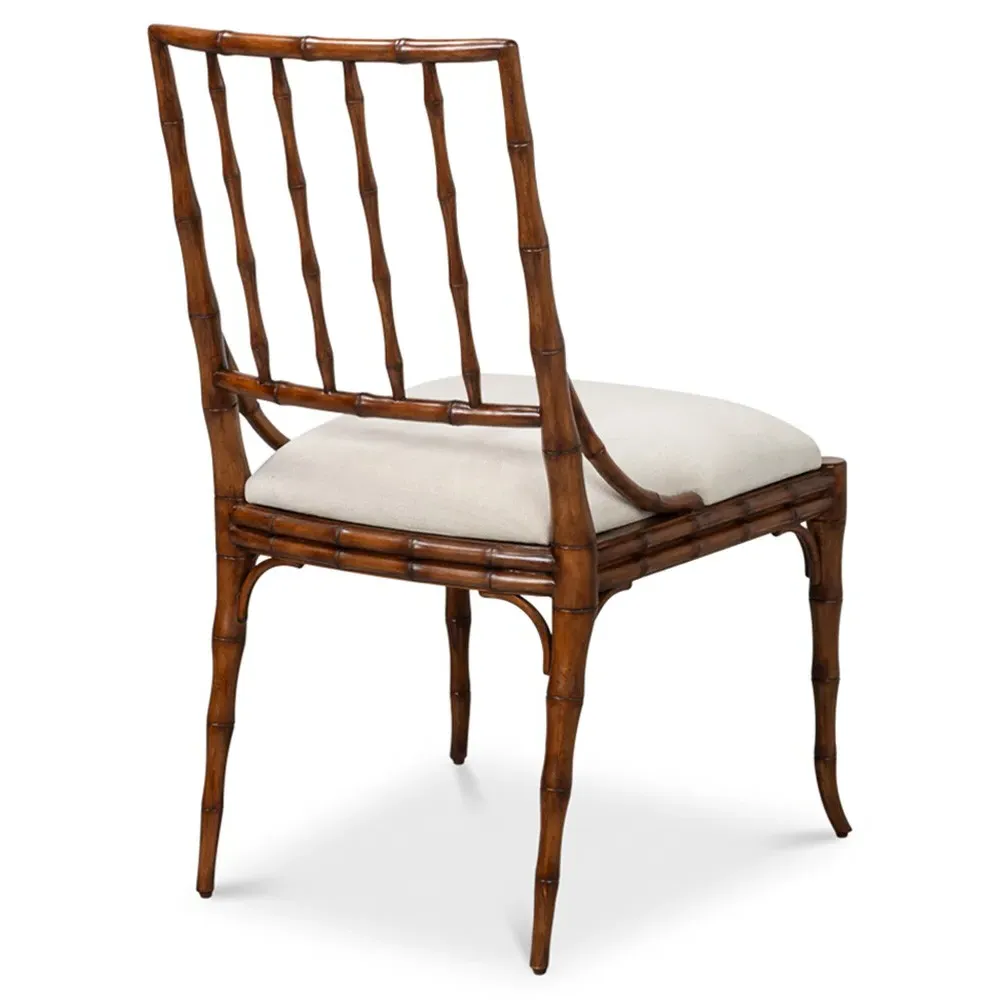 Elaine Dining Chair - Cream, Linen