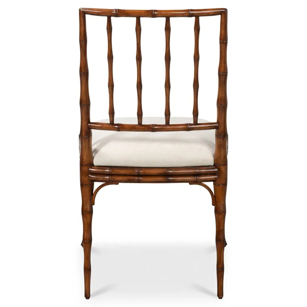 Elaine Dining Chair - Cream, Linen