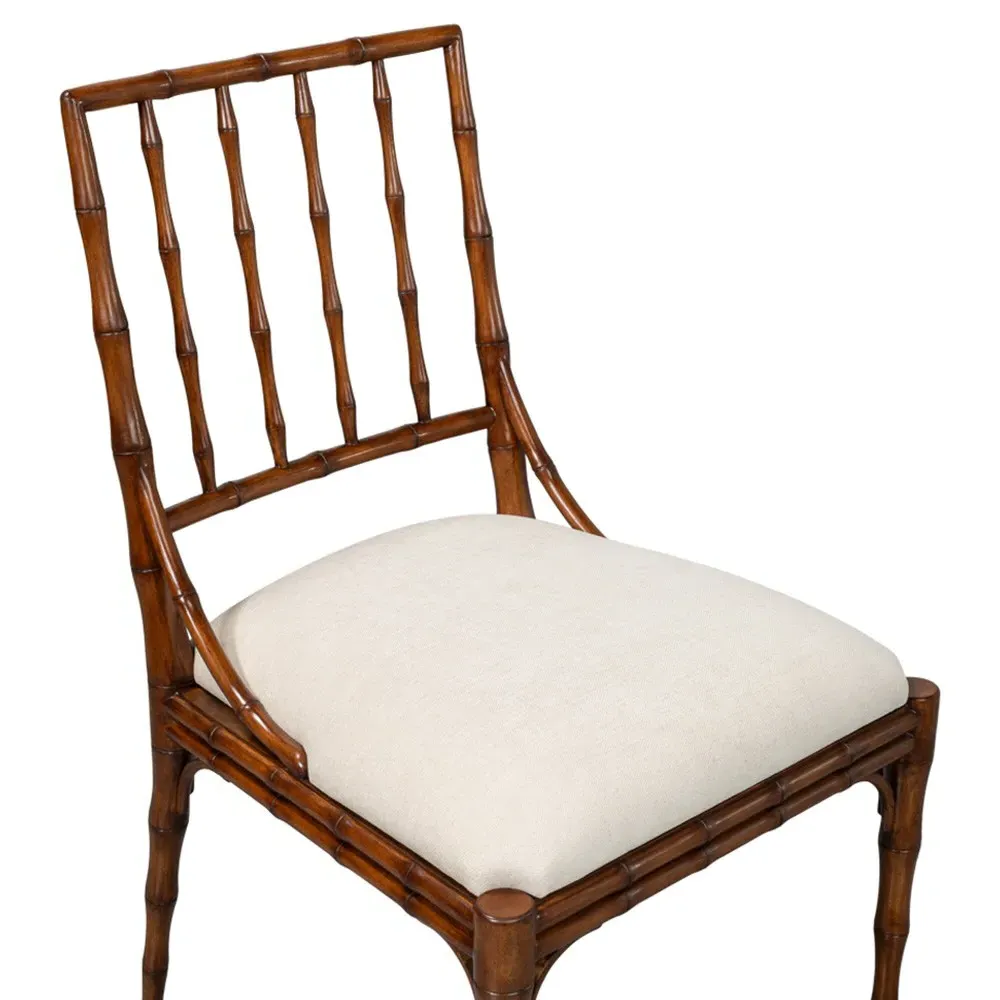 Elaine Dining Chair - Cream, Linen