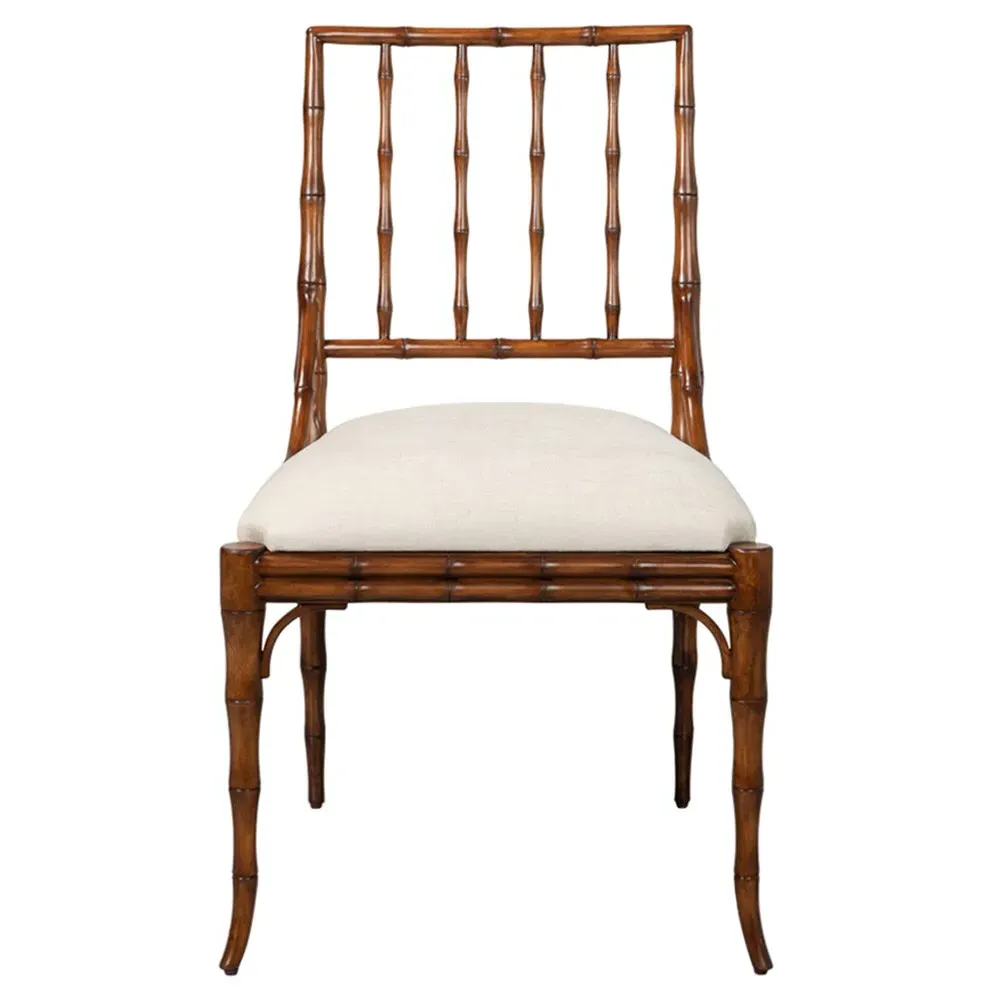 Elaine Dining Chair - Cream, Linen