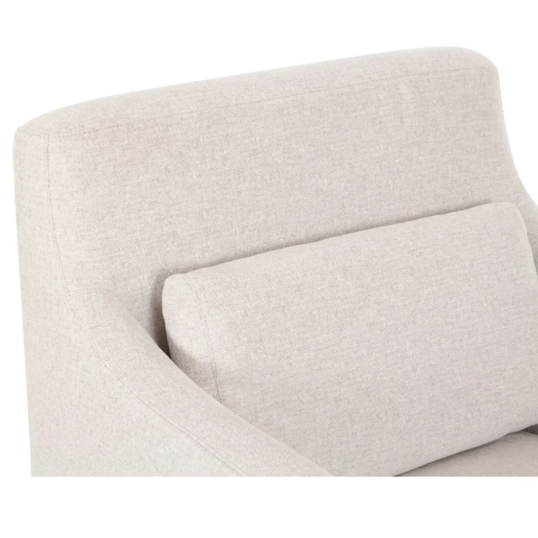 Elaine Slipcovered Dining Arm Chair - Beige