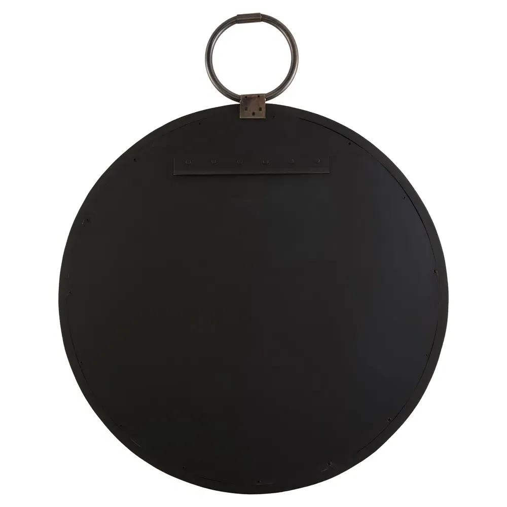 Elara Round Wall Mirror - Cream, Bone