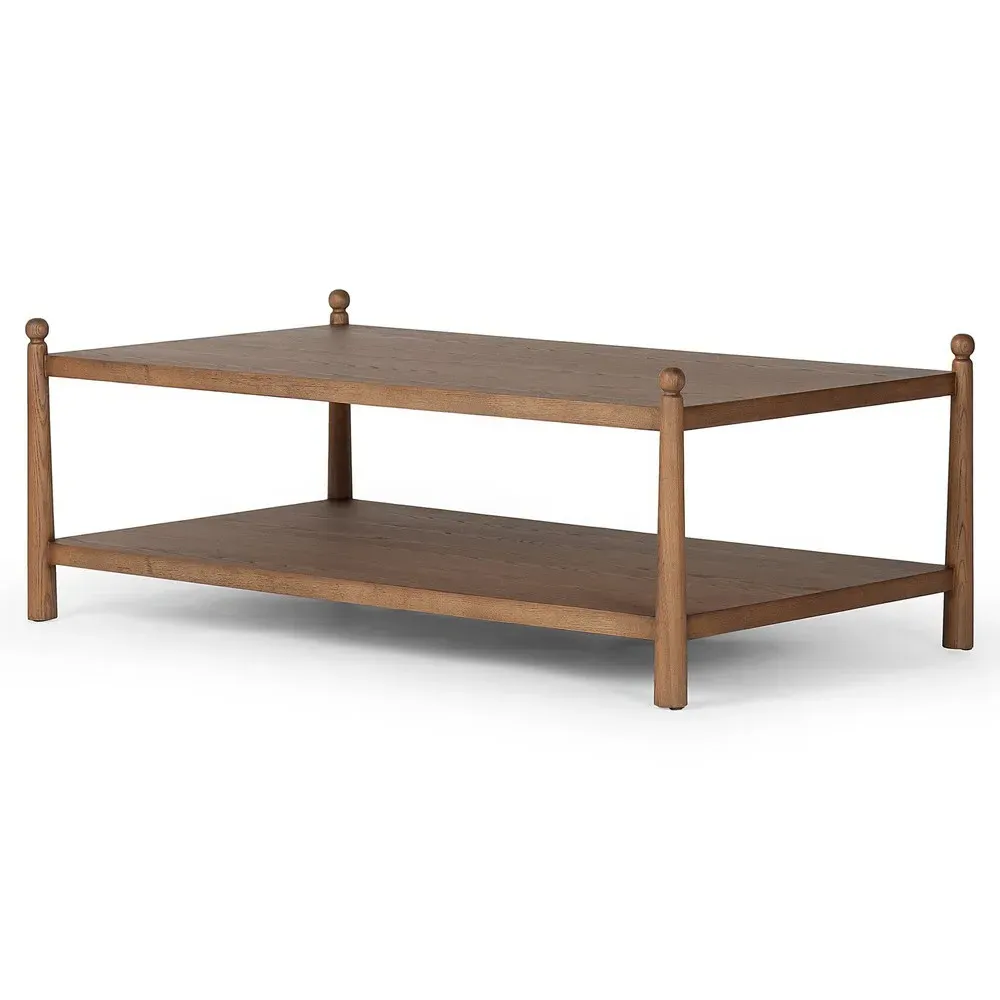 Eldridge 2-Tier Coffee Table - Amber, Ash
