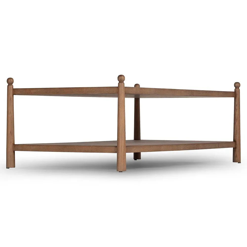 Eldridge 2-Tier Coffee Table - Amber, Ash