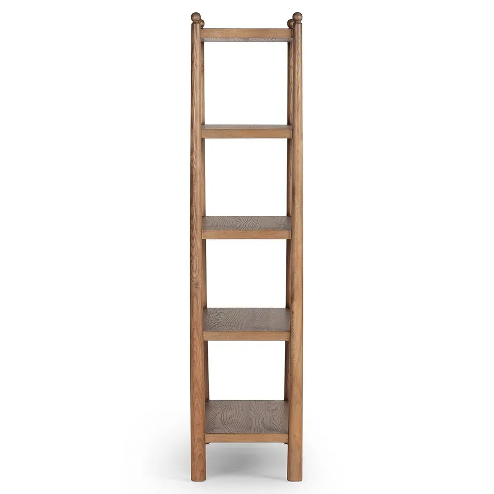 Eldridge Open Bookcase - Amber, Ash