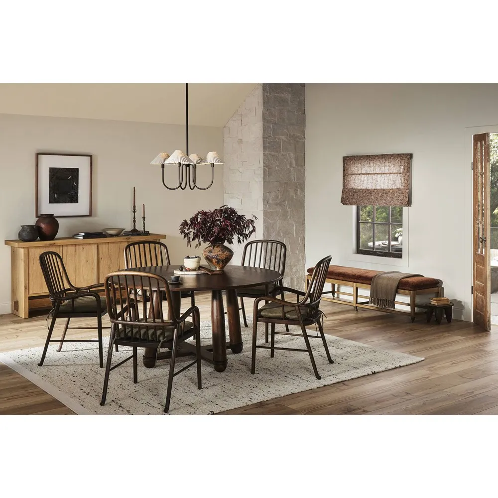 Eleanor Altair Accent Bench - Sienna, Velvet