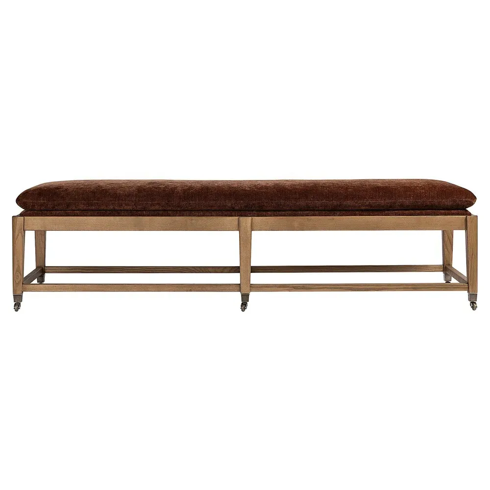 Eleanor Altair Accent Bench - Sienna, Velvet image