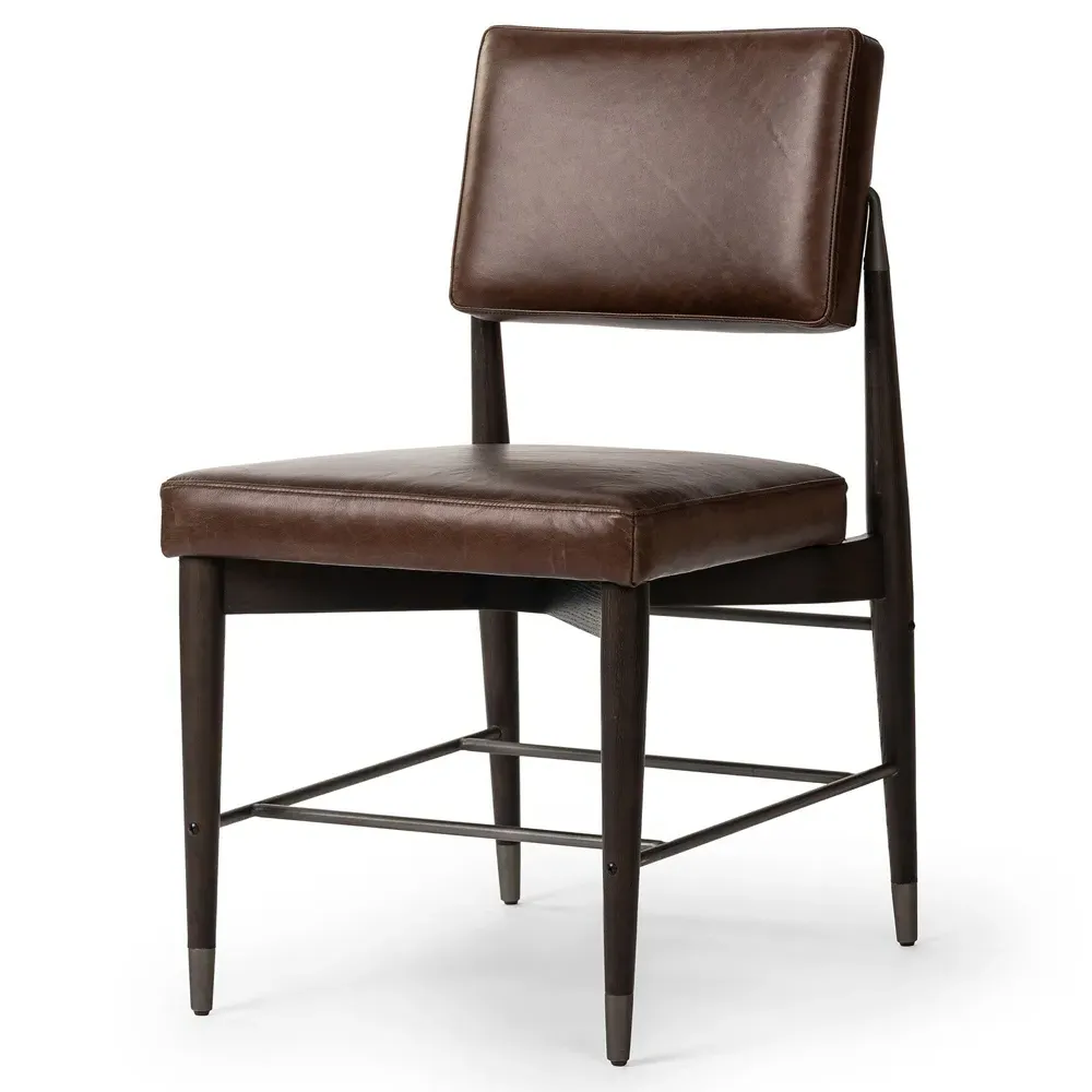 Eli Dining Side Chair - Brown, Oak