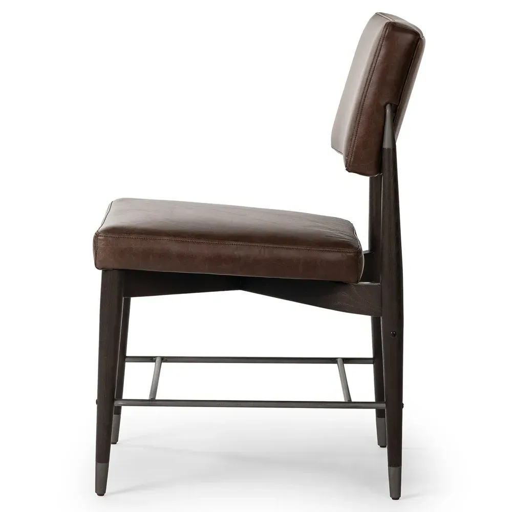 Eli Dining Side Chair - Brown, Oak