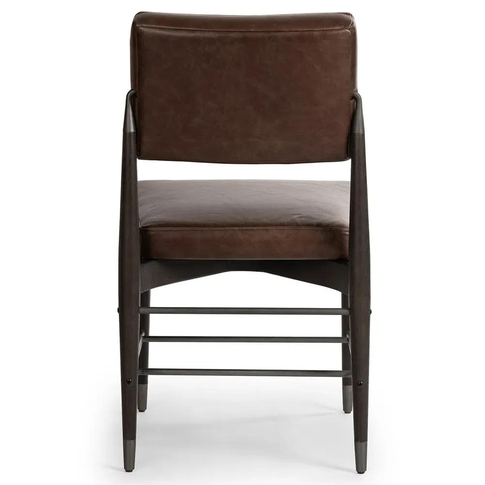 Eli Dining Side Chair - Brown, Oak