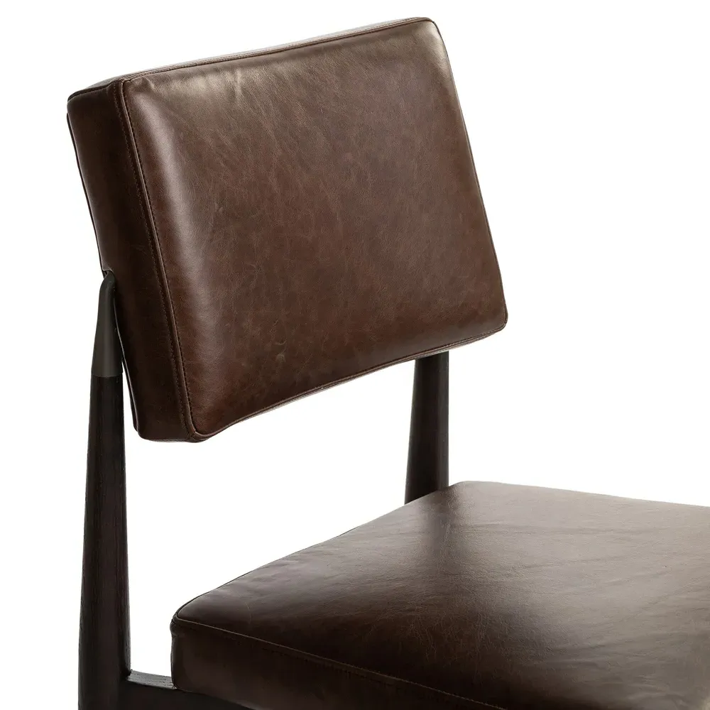 Eli Dining Side Chair - Brown, Oak