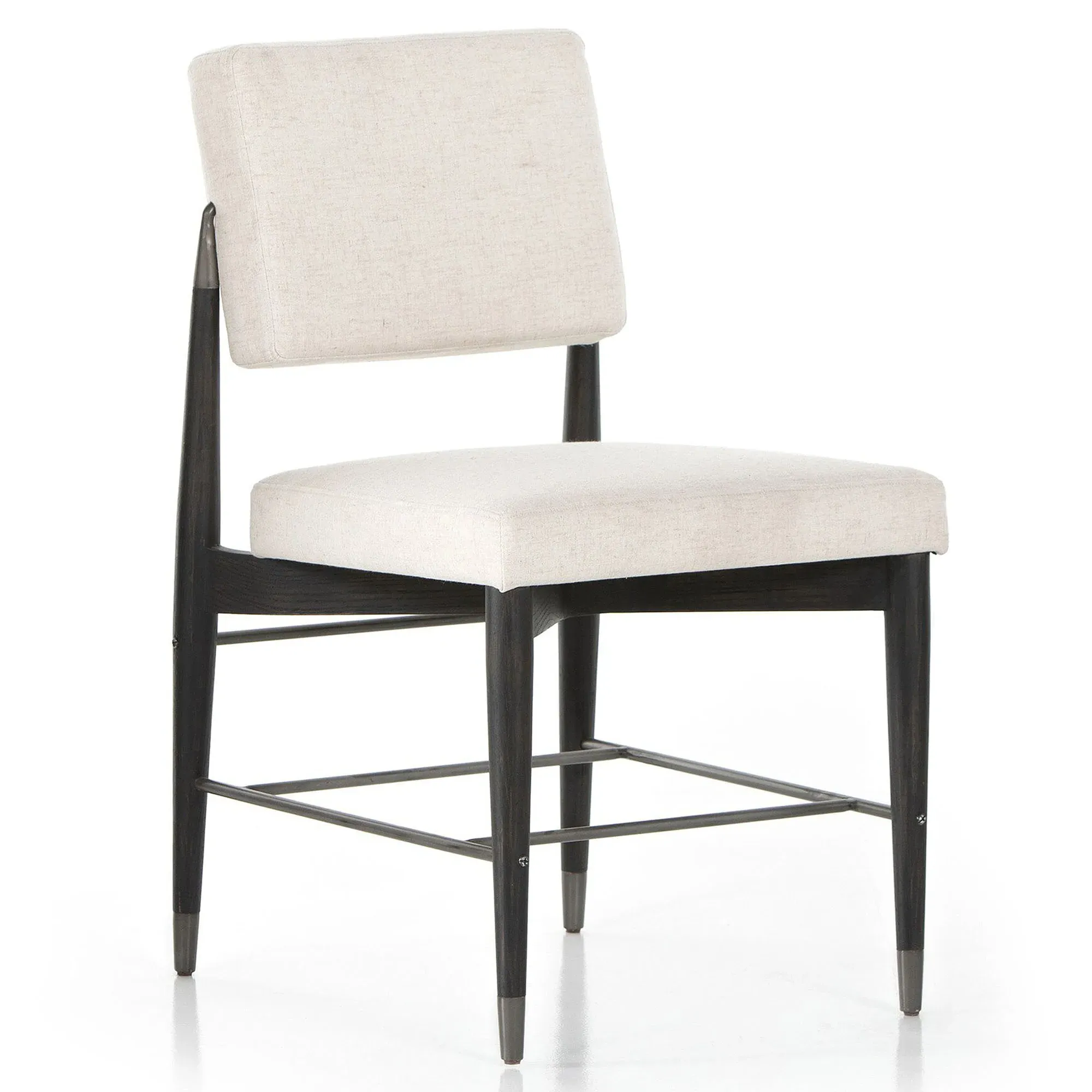 Eli Dining Side Chair - White, Oak
