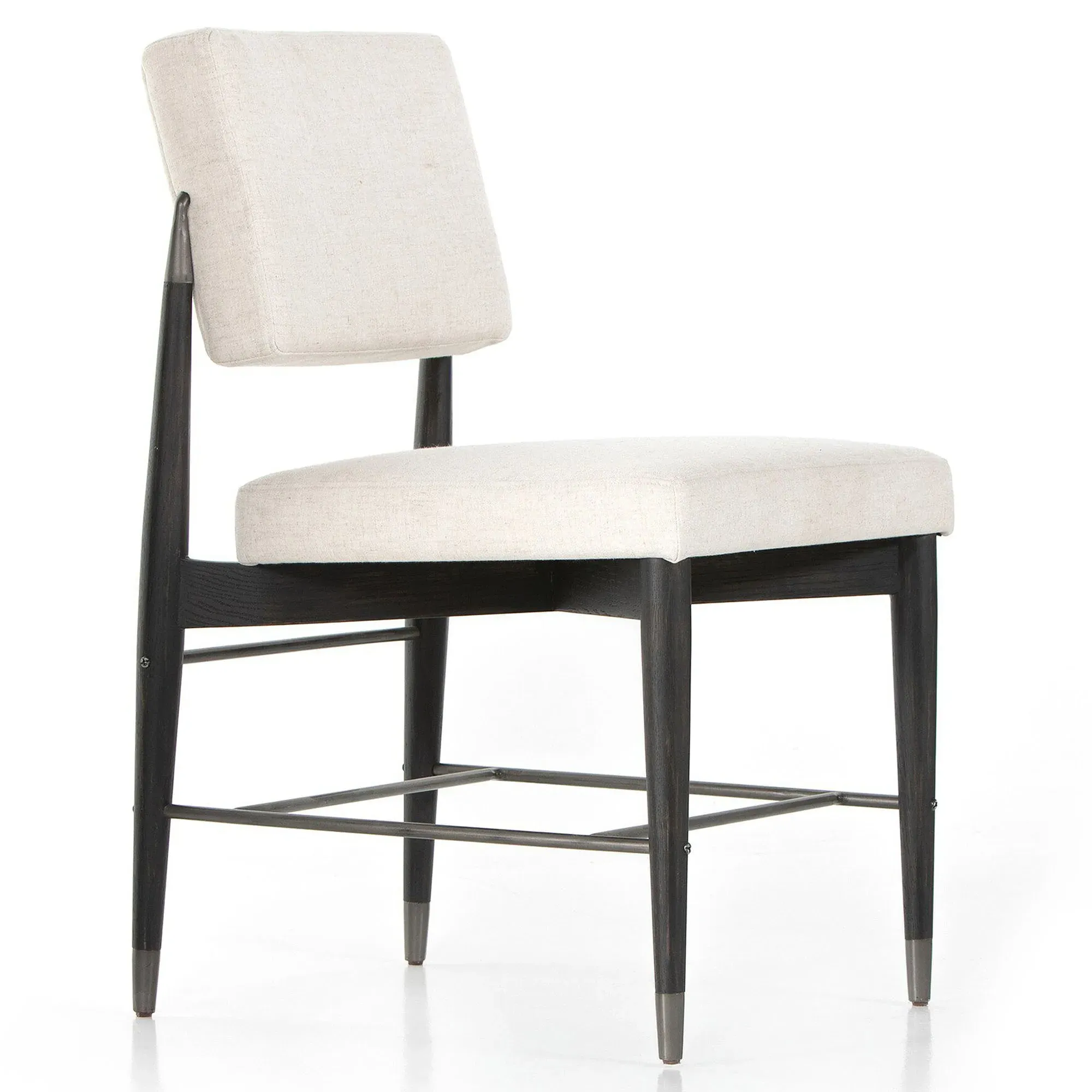 Eli Dining Side Chair - White, Oak