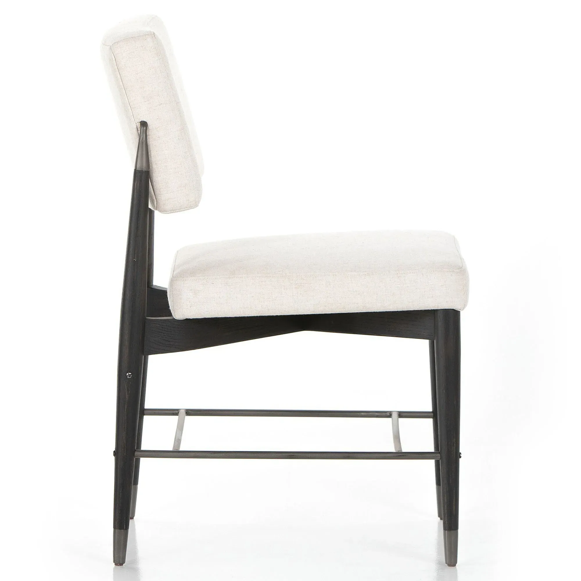 Eli Dining Side Chair - White, Oak