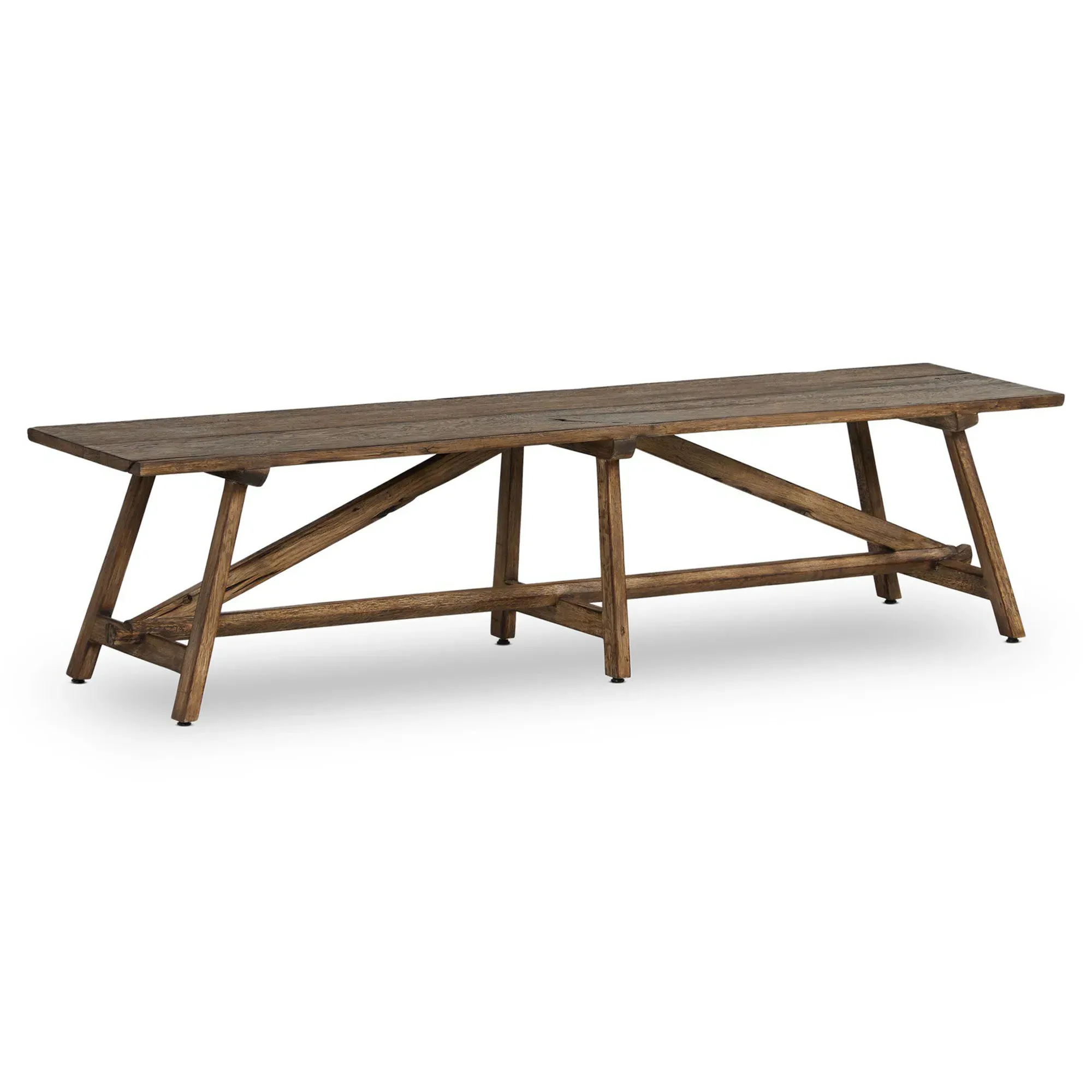 Elia Bench - Brown, Oak