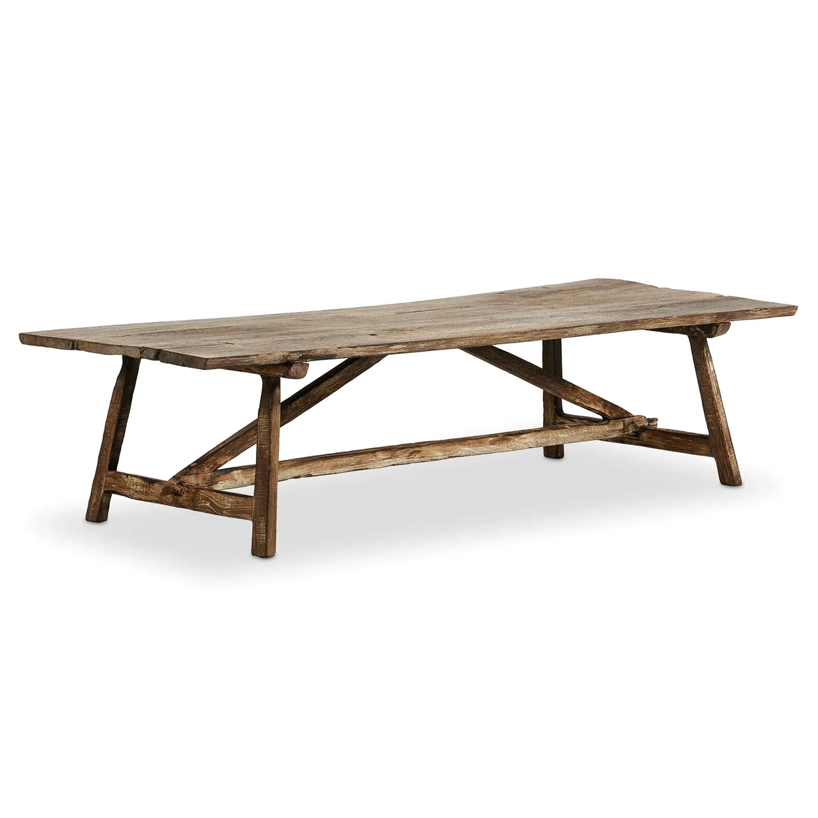 Elia Rectangular Coffee Table - Brown, Oak