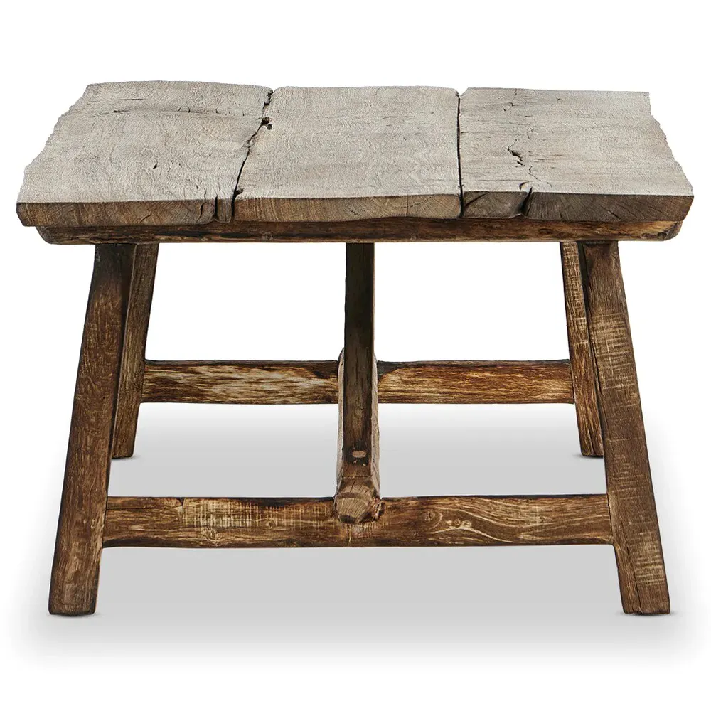 Elia Rectangular Coffee Table - Brown, Oak