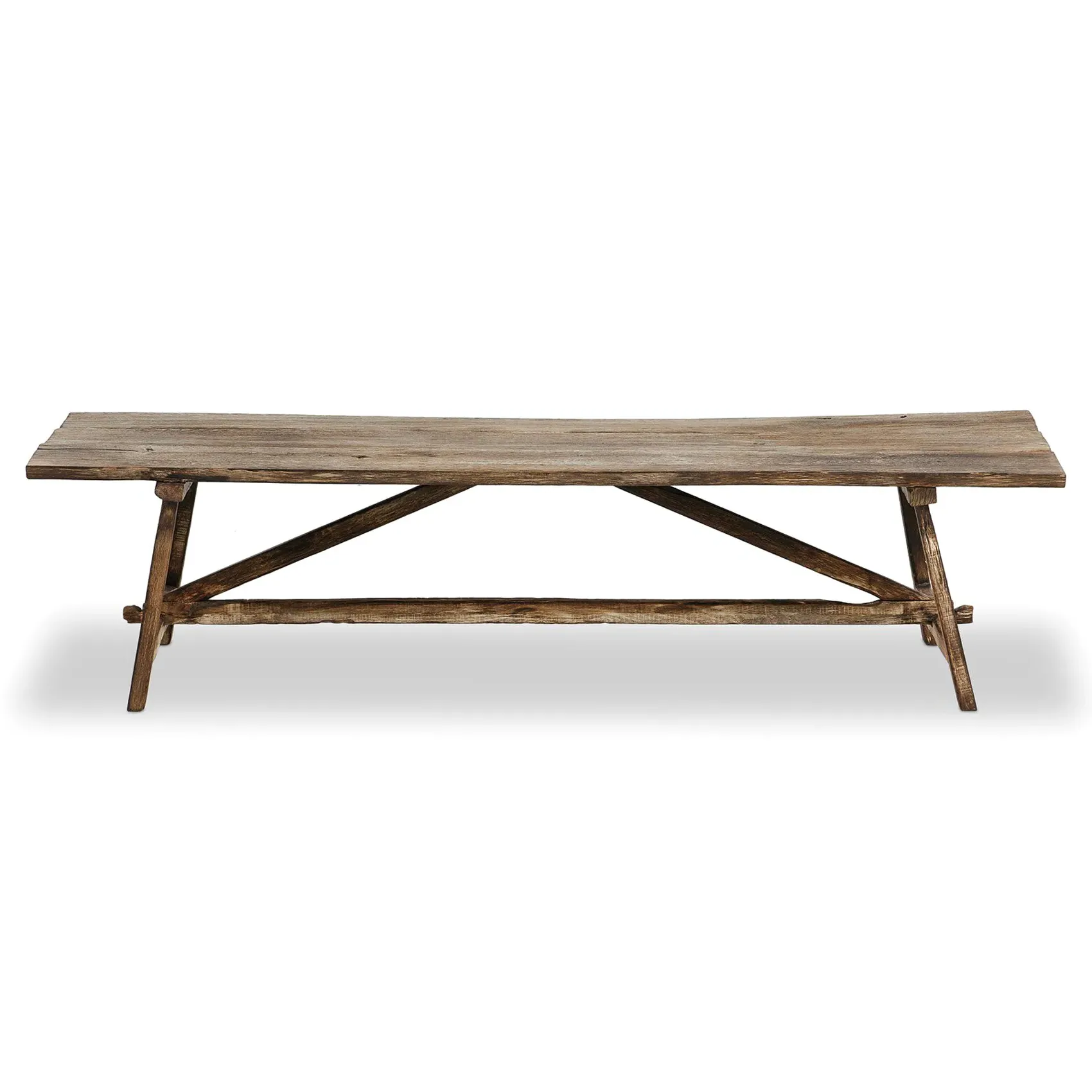 Elia Rectangular Coffee Table - Brown, Oak
