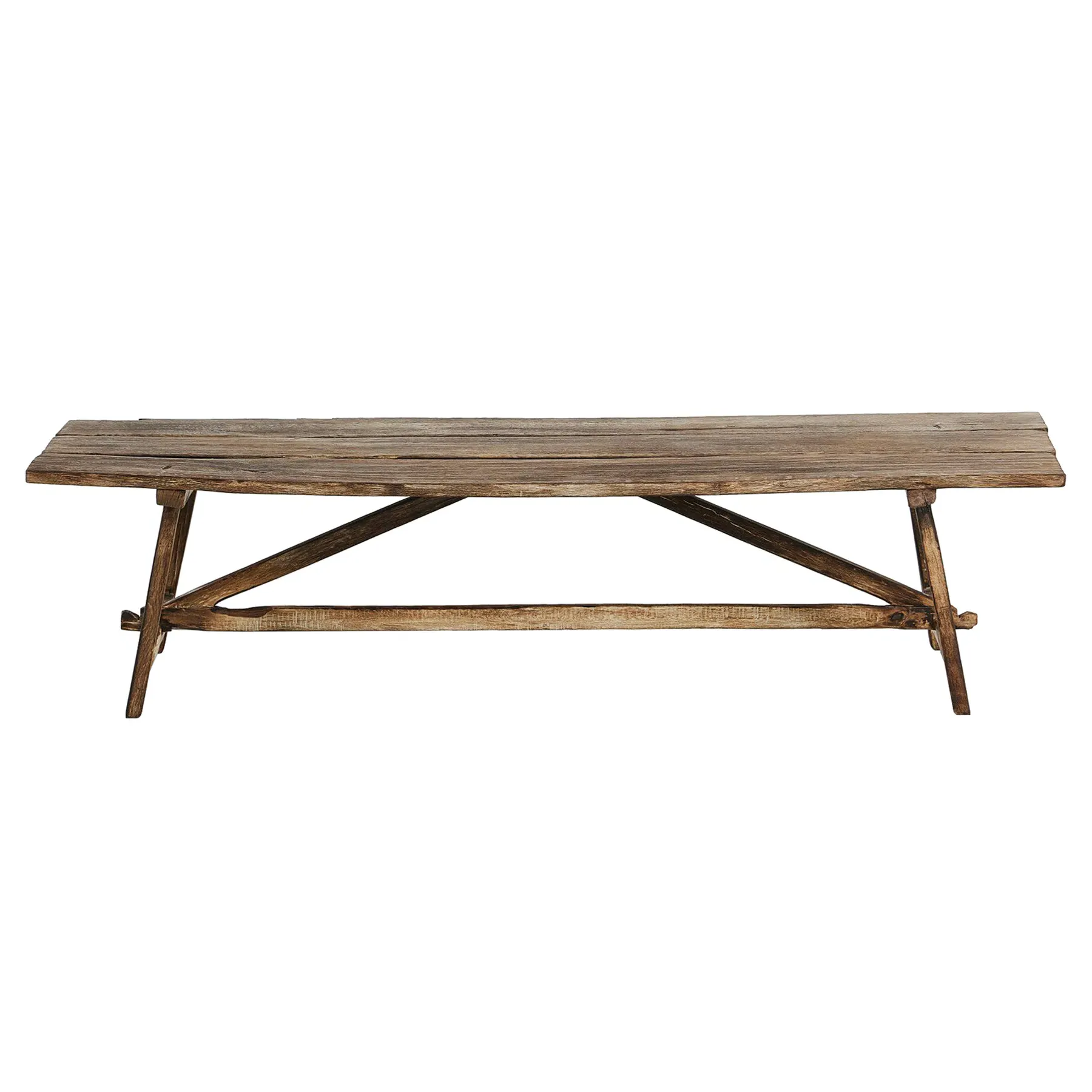 Elia Rectangular Coffee Table - Brown, Oak
