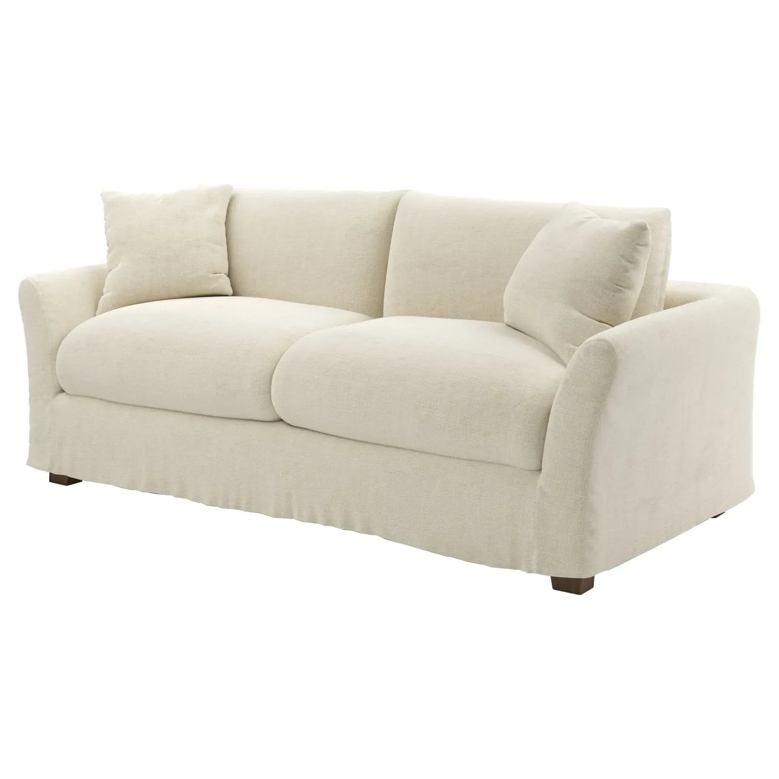 Elianna Slipcovered Sofa - Sea Salt