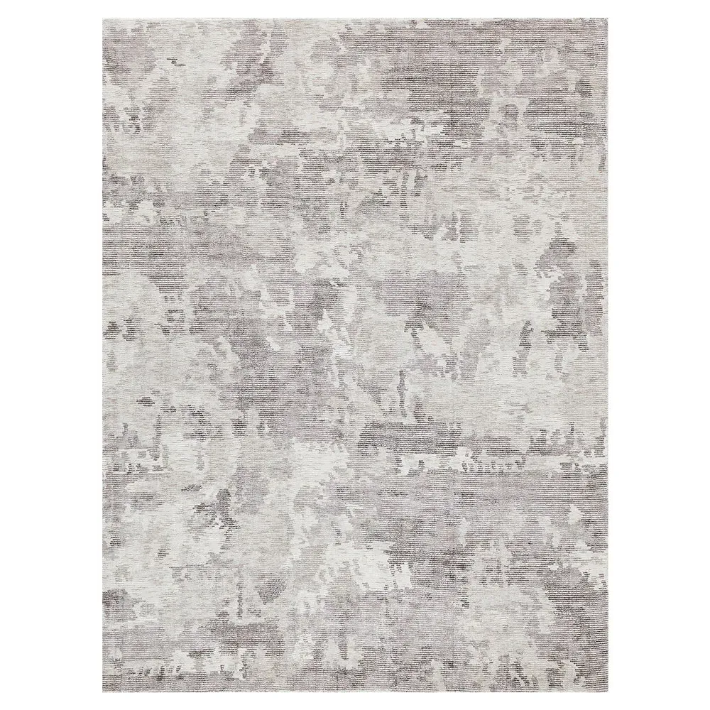 Elijah Abstract Patterned Rug - Brown, Wool