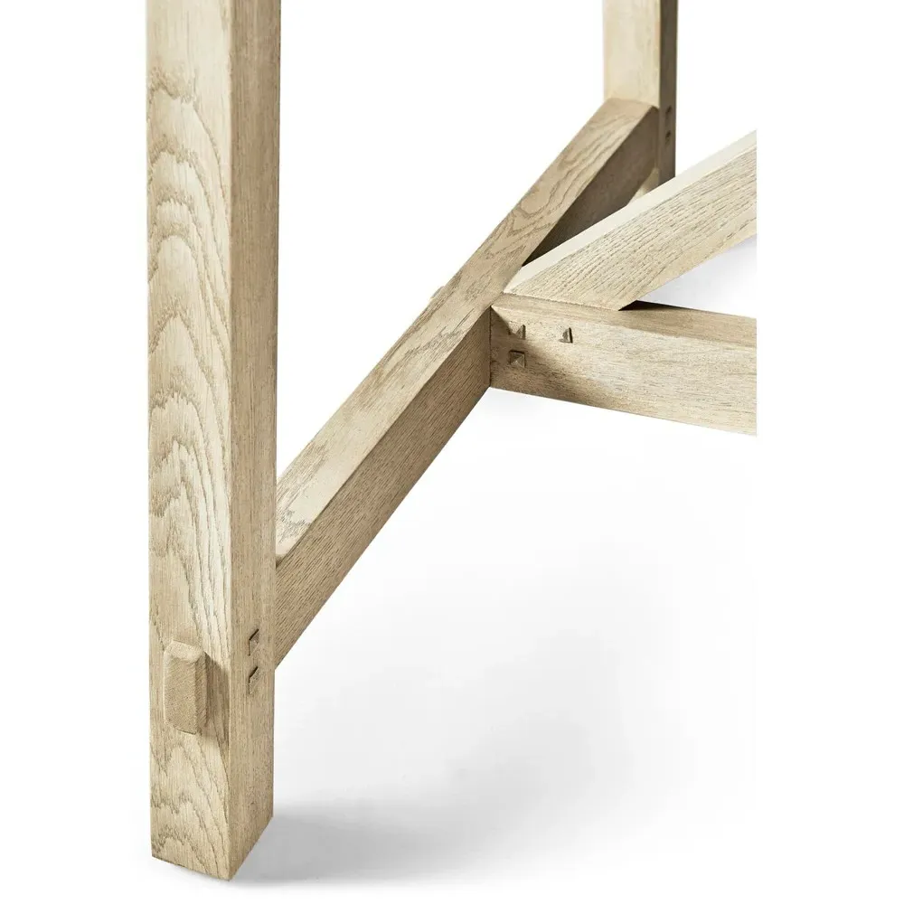 Elijah Extendable Dining Table - Brown, Oak