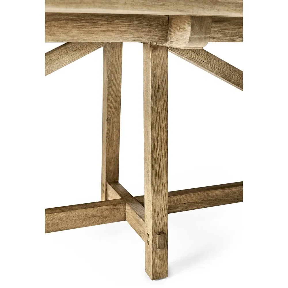 Elijah Extendable Dining Table - Chestnut Brown, Oak