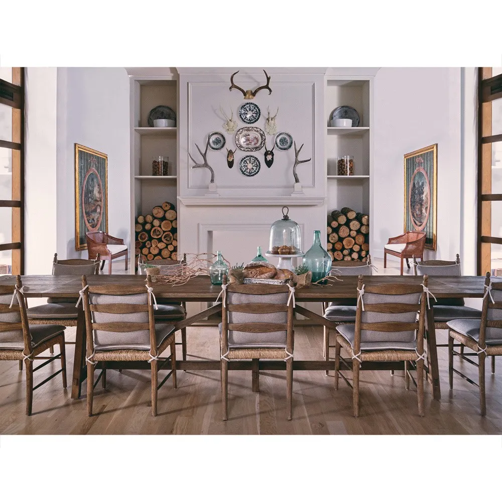 Elijah Extendable Dining Table - Chestnut Brown, Oak