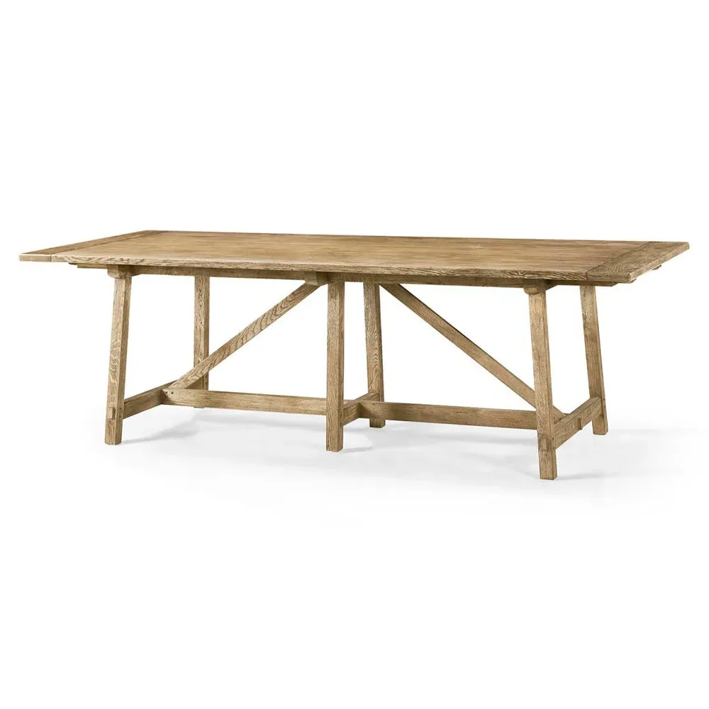 Elijah Extendable Dining Table - Chestnut Brown, Oak
