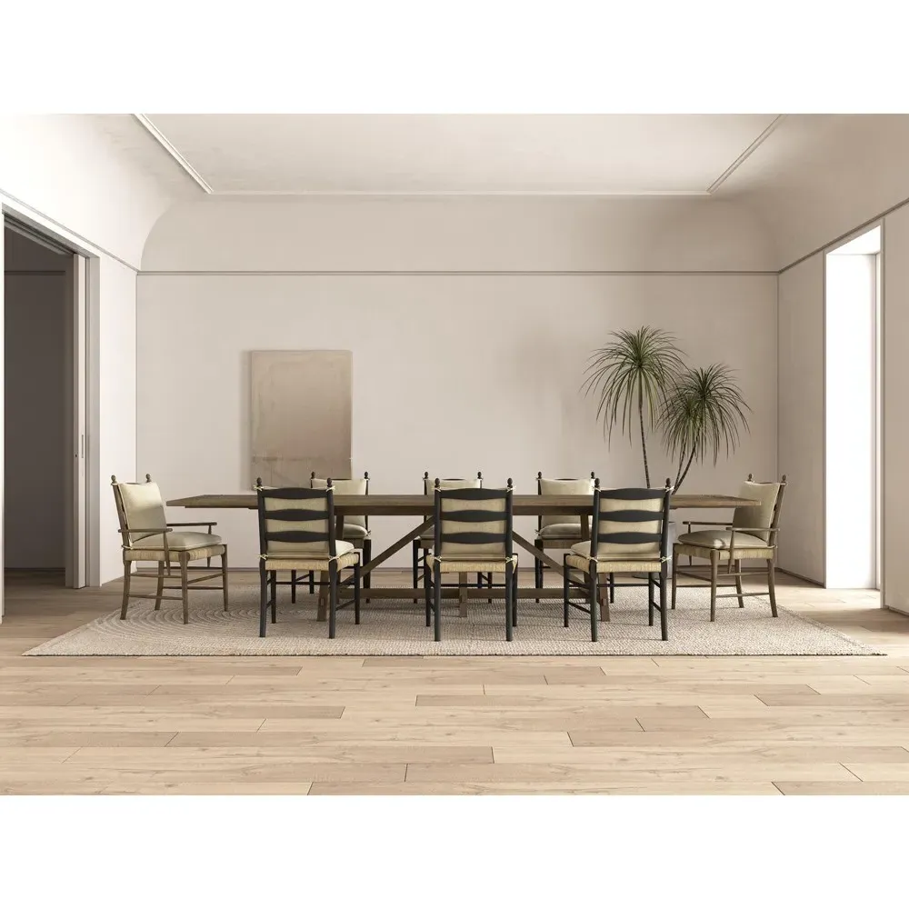 Elijah Extendable Dining Table - Chestnut Brown, Oak