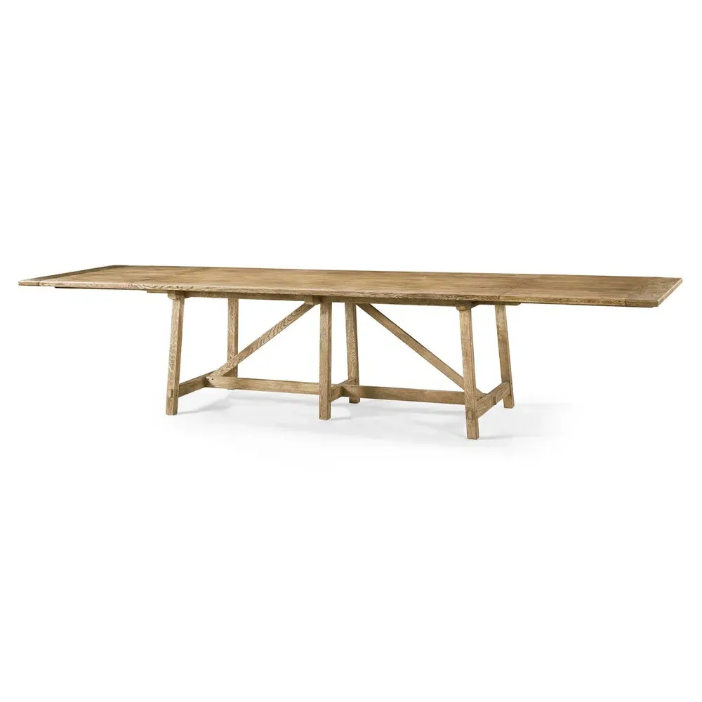 Elijah Extendable Dining Table - Chestnut Brown, Oak