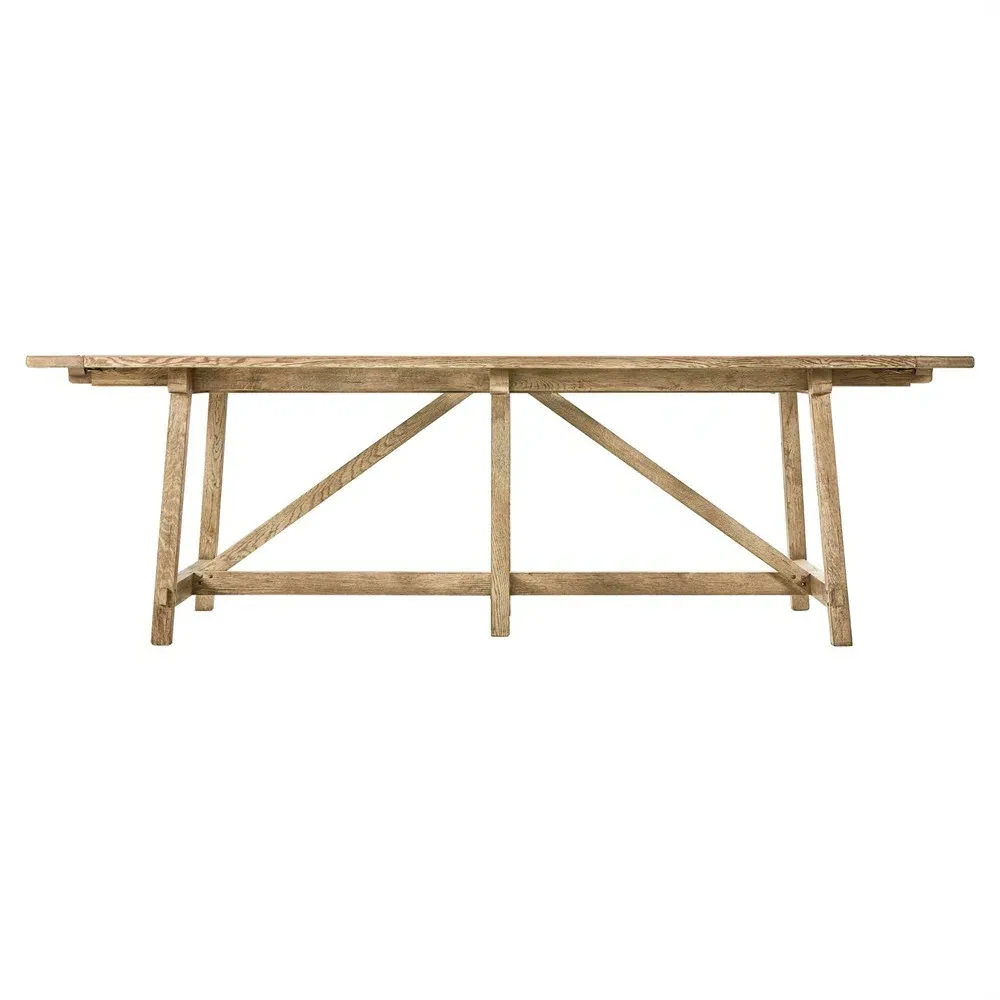 Elijah Extendable Dining Table - Chestnut Brown, Oak