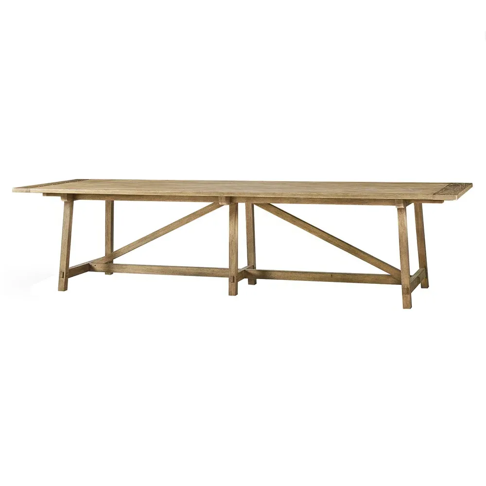 Elijah Extendable Dining Table - Chestnut Brown, Oak