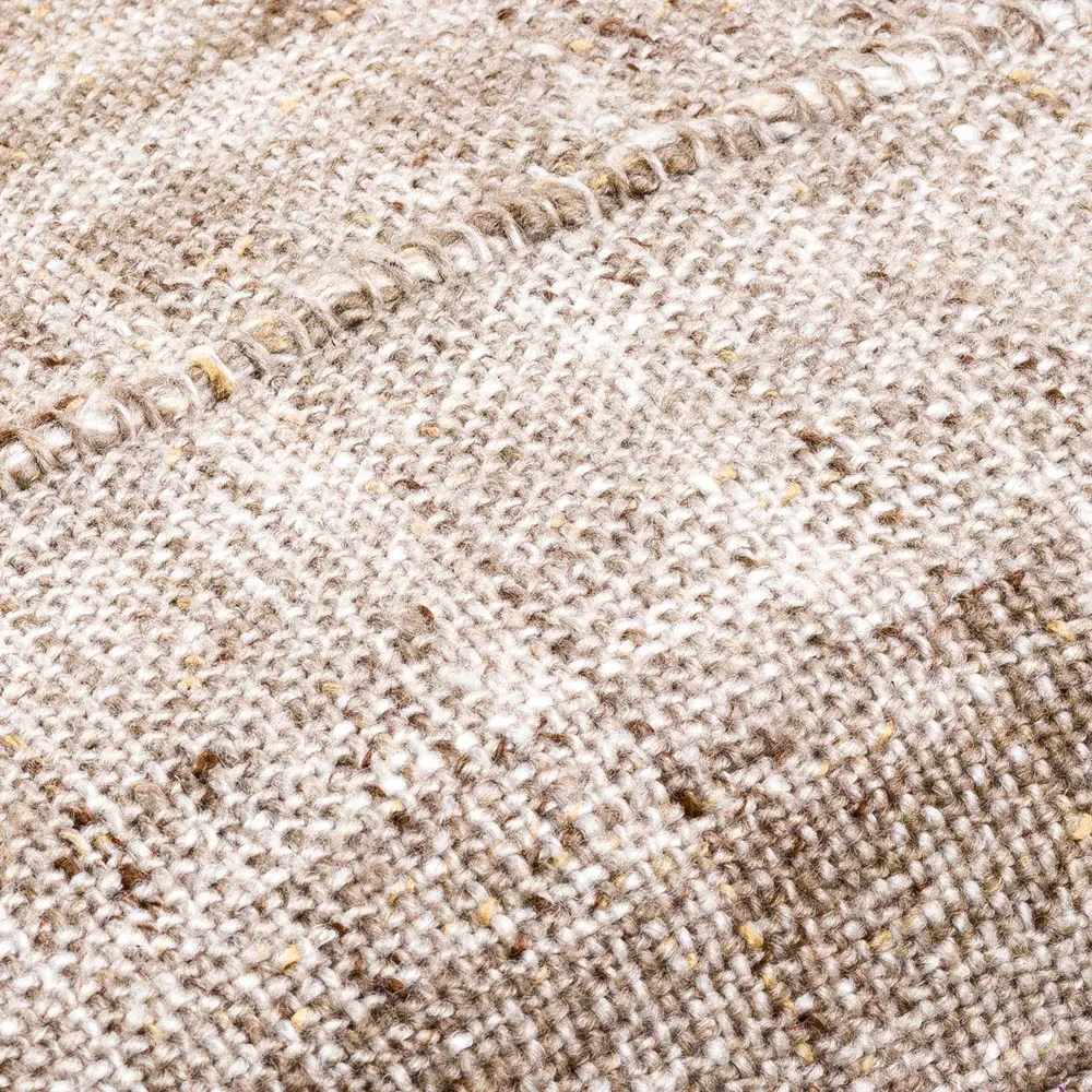 Elijah Indoor Outdoor Throw Pillow - Dark Grey, Recycled PET