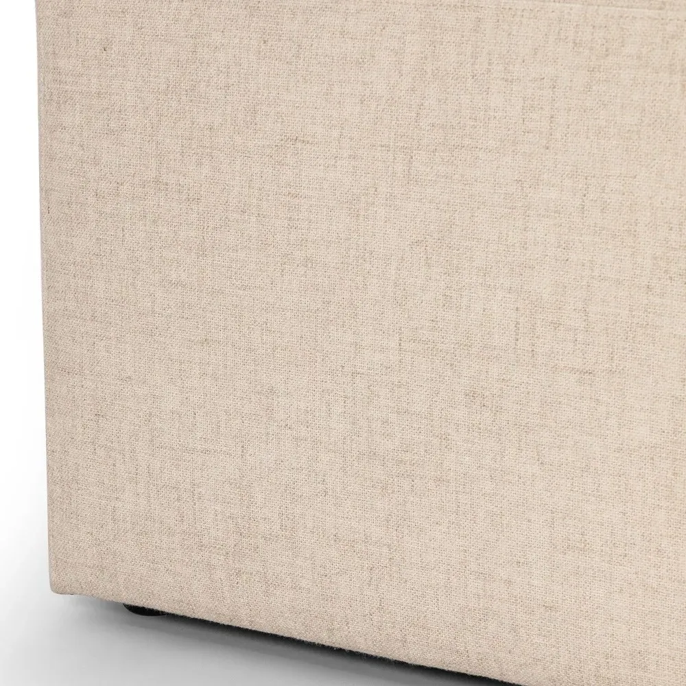 Elijah Power Recliner Chair - Beige, Performance Fabric