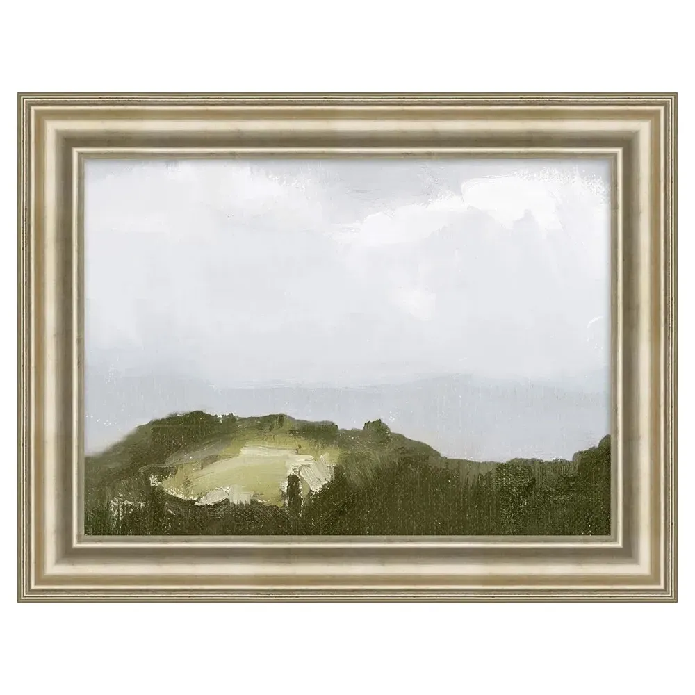 Elio Landscape Painting - Green, Canvas