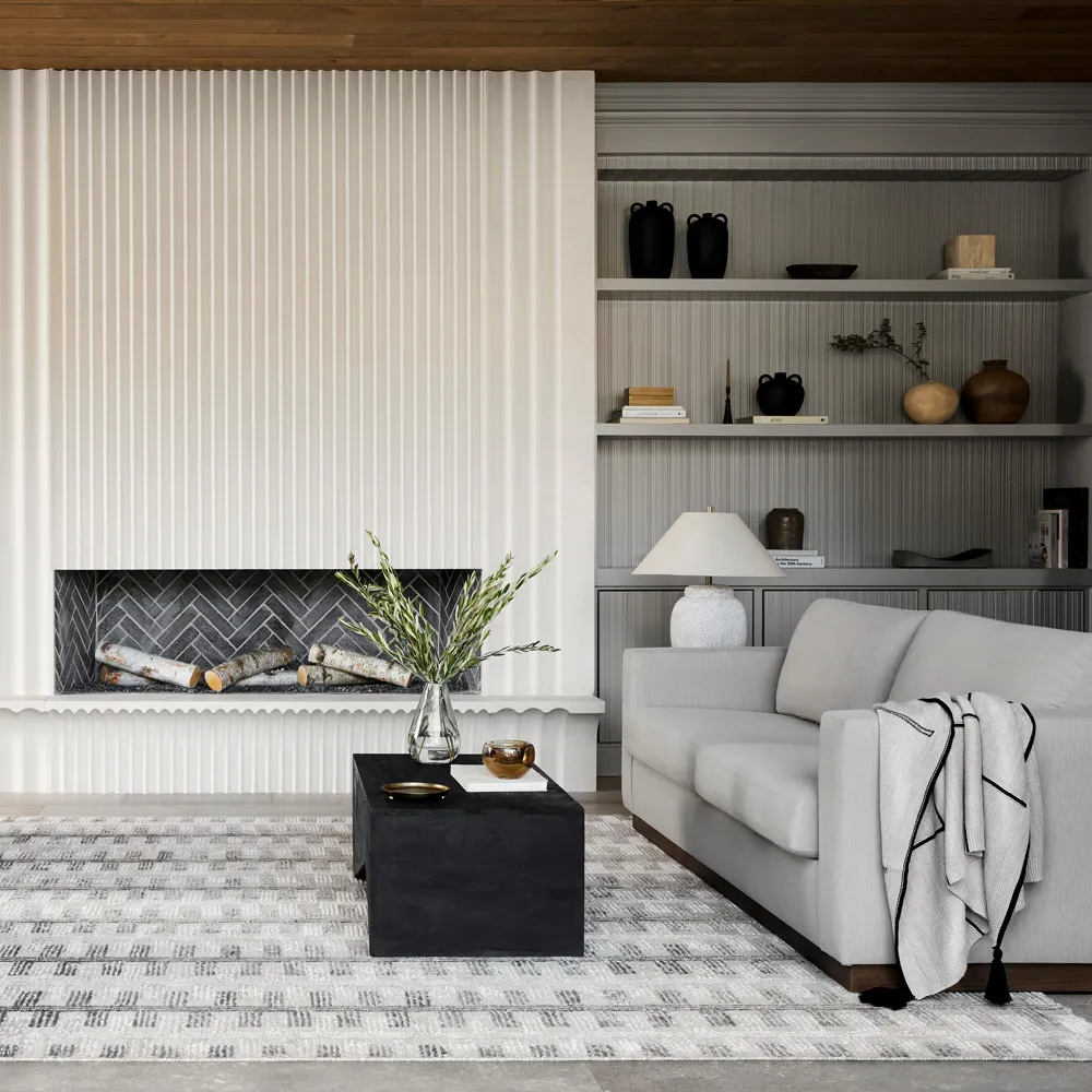 Elisabetha 8'x10' Hand Knotted Rug - Beige, Wool