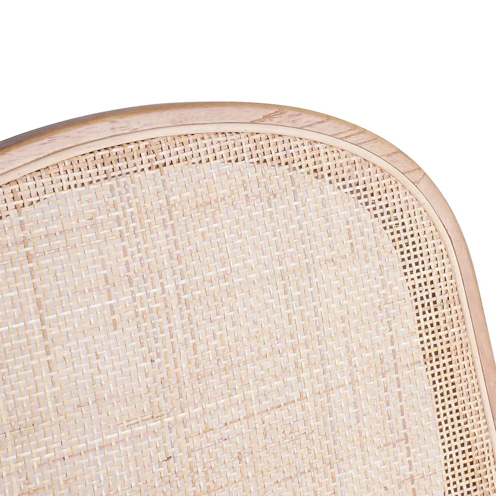 Elise Dining Side Chair - White, Cane