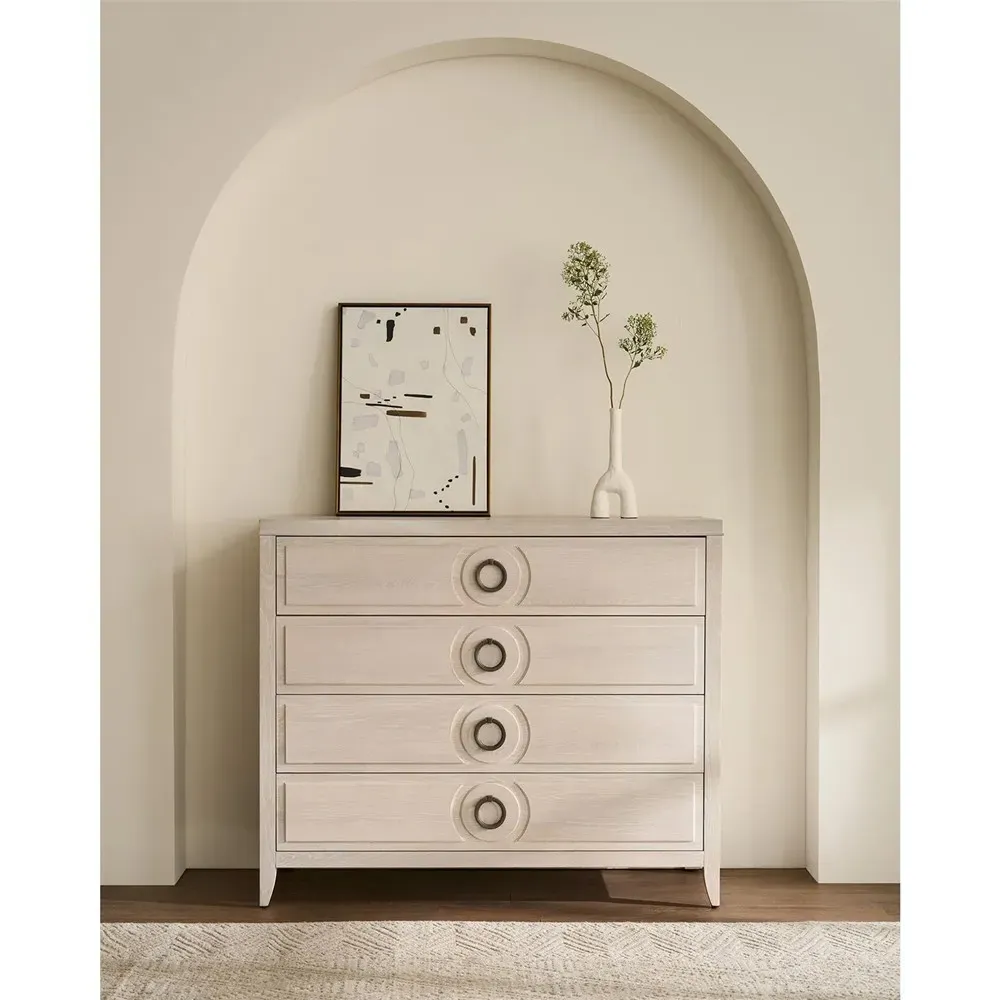 Eliza Dresser - White, Oak Wood