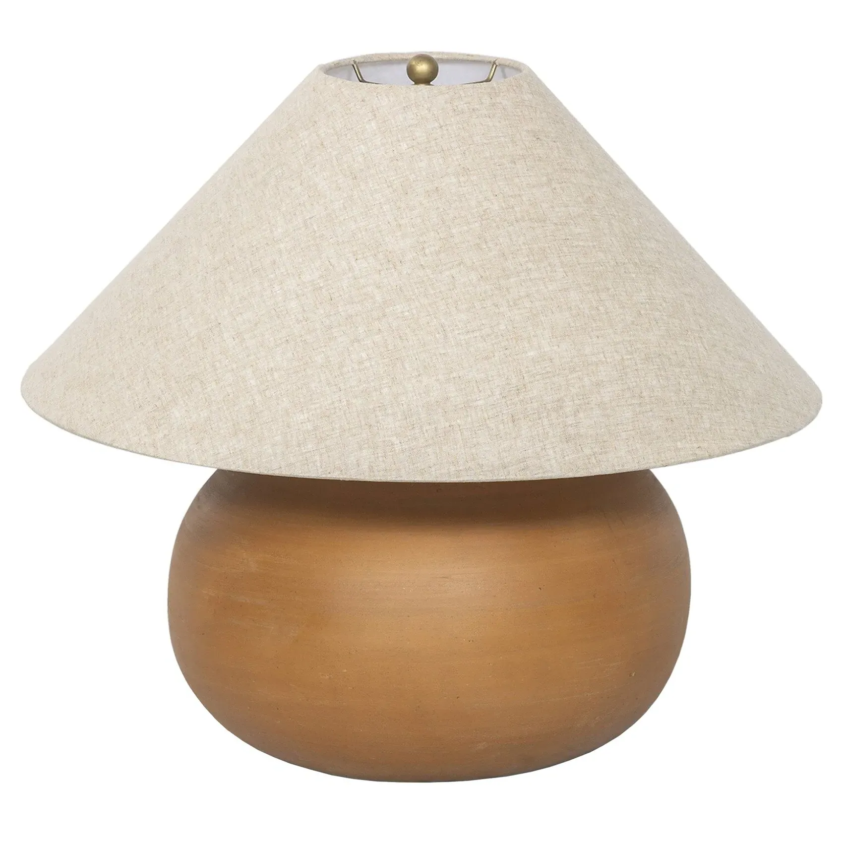 Ellery Table Lamp - Natural, Terracotta image