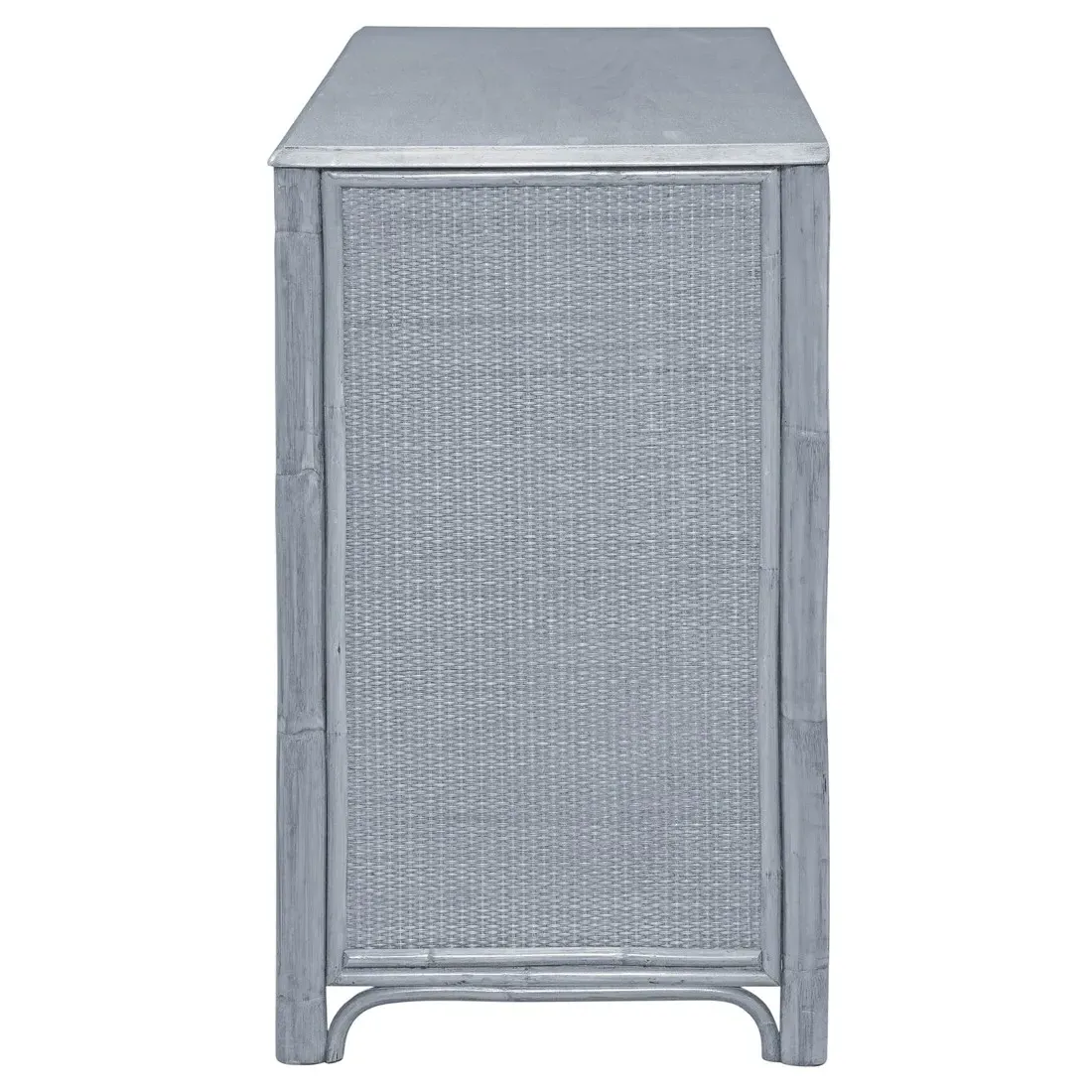 Elliana Double Dresser - Blue, Rattan