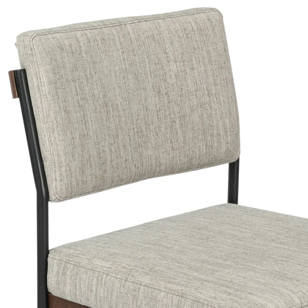 Ellie Counter Stool - Grey, Performance Fabric