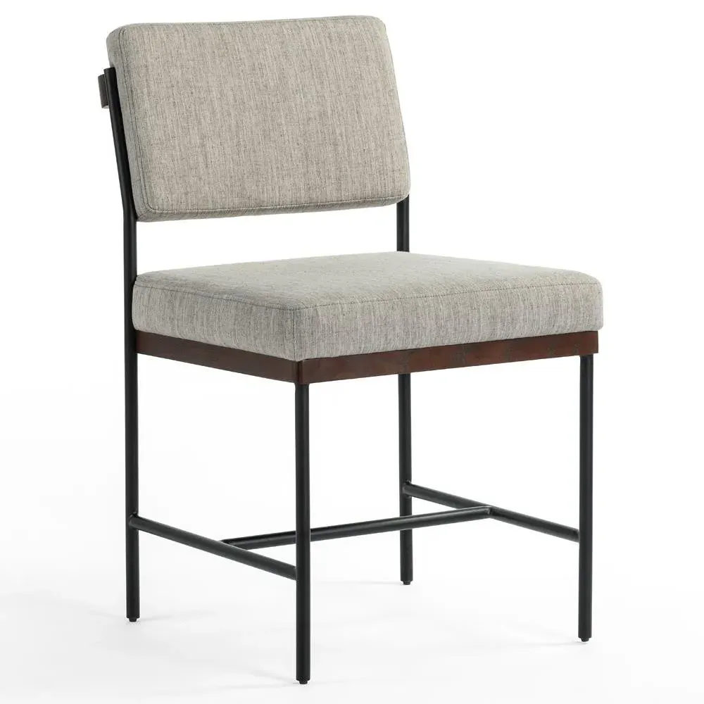 Ellie Dining Chair - Grey, Performance Fabric