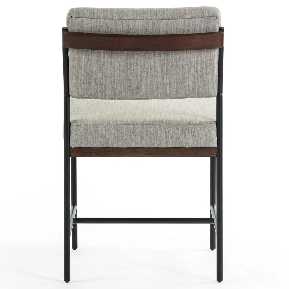 Ellie Dining Chair - Grey, Performance Fabric