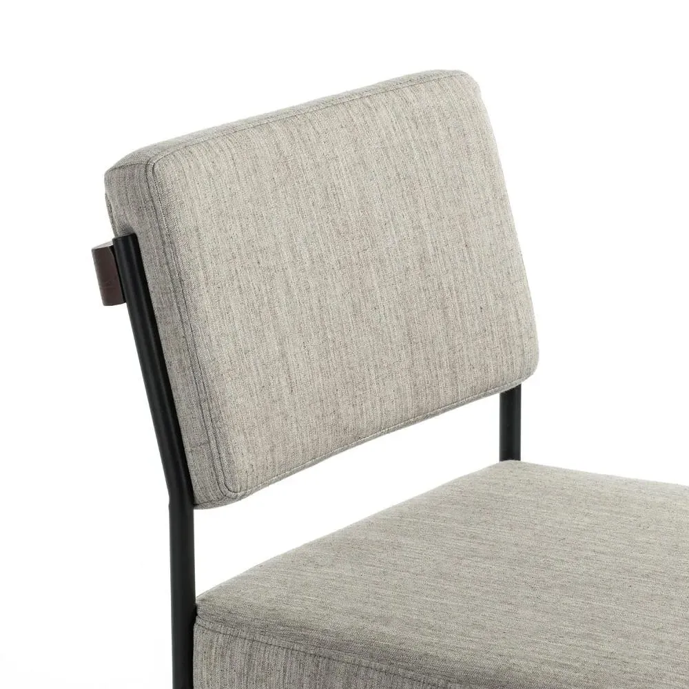 Ellie Dining Chair - Grey, Performance Fabric