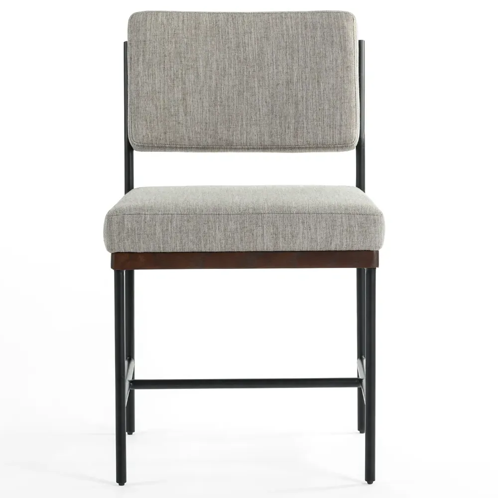 Ellie Dining Chair - Grey, Performance Fabric image