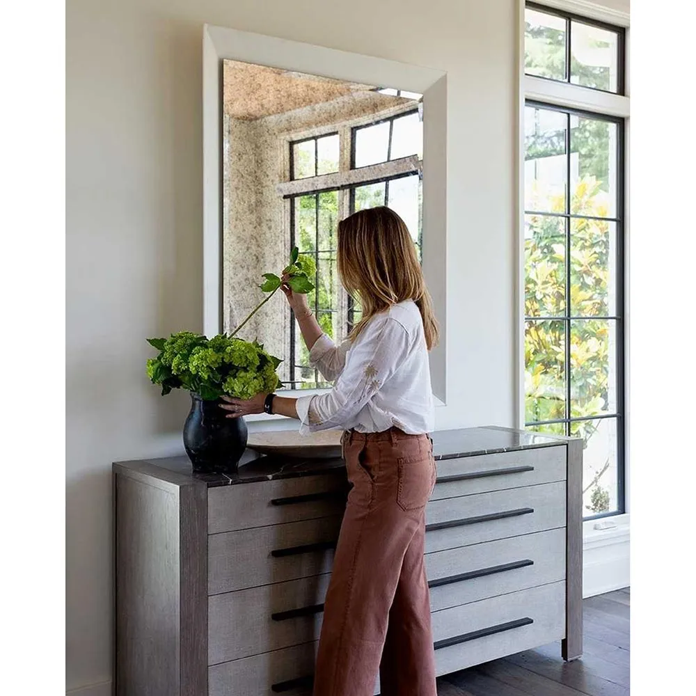 Ellie Double Dresser - Grey, Oak