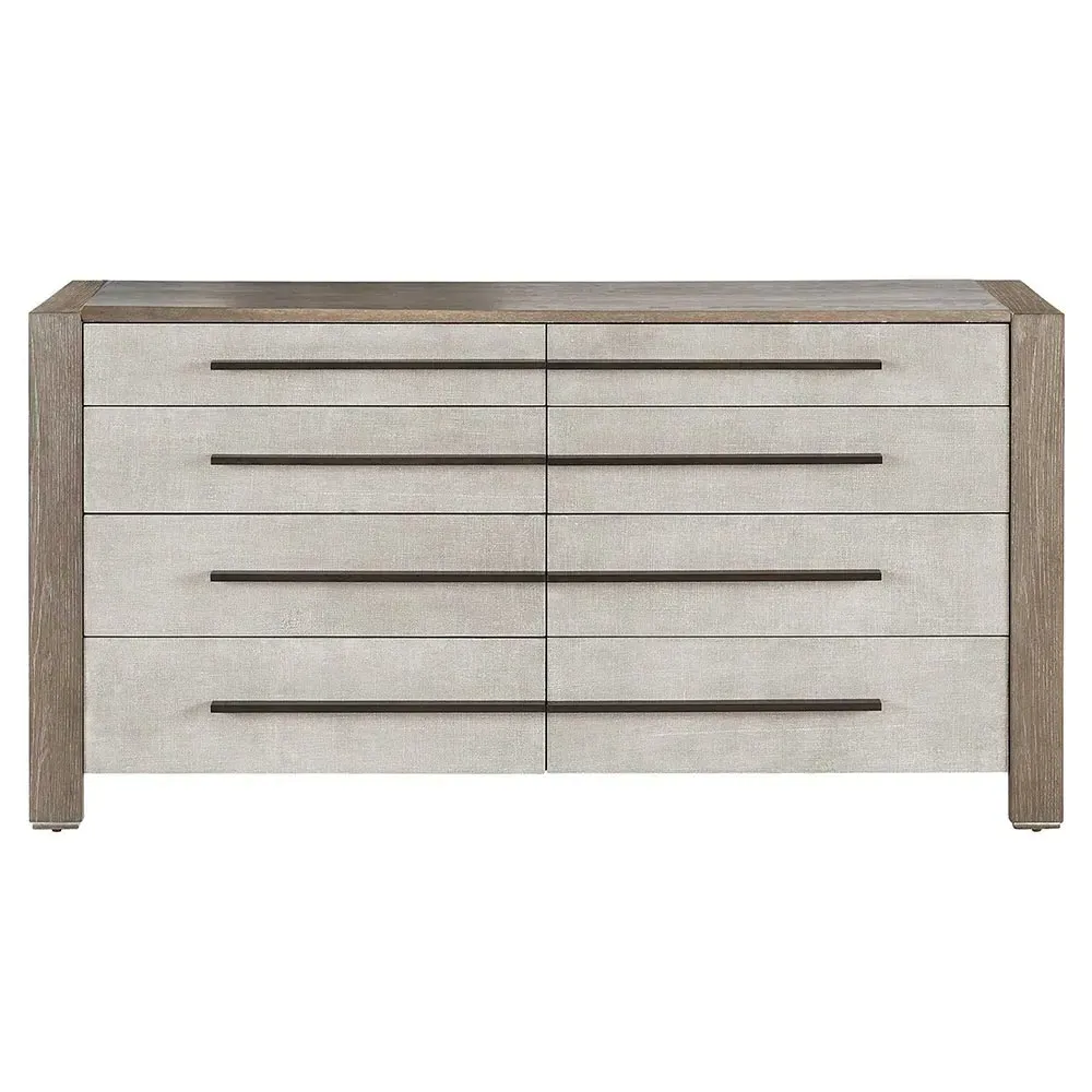 Ellie Double Dresser - Grey, Oak