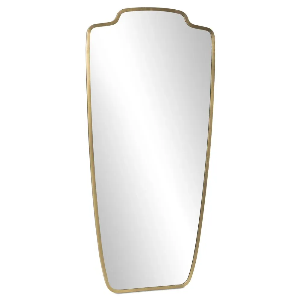 Ellis Iron Wall Mirror - Brass