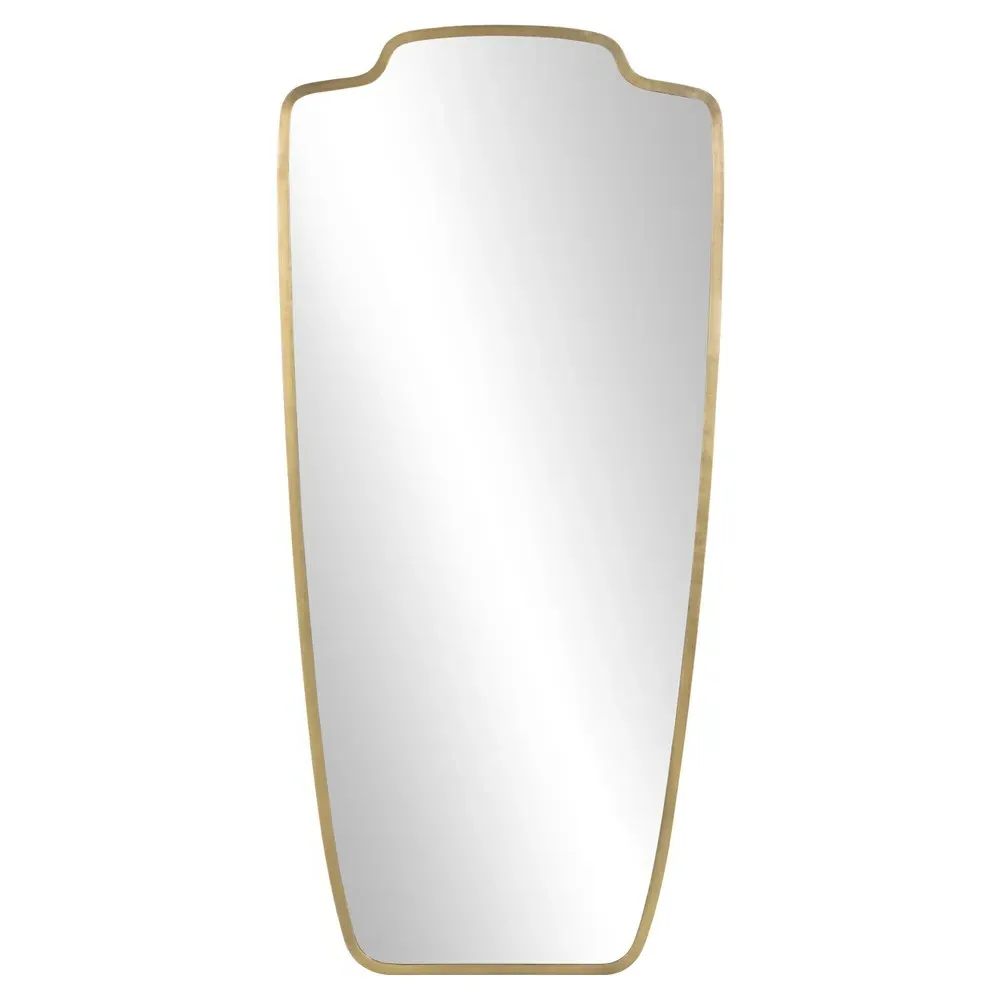 Ellis Iron Wall Mirror - Brass